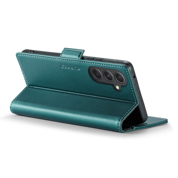 CASE фліп-чохол для Samsung Galaxy A54 5G, Litchi Wallet, зелений