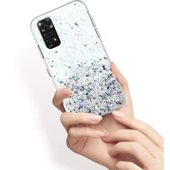 Чехол Brokat до Xiaomi Redmi Note 11/11S, Silver
