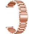 Металический браслет с чехлом для часов Samsung Galaxy Watch 5 40mm, Rose Gold