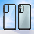 Чехол до Samsung Galaxy M15 5G, Fusion Hybrid, прозрачный / черный