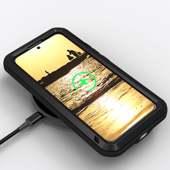 Чехол Love Mei до Xiaomi 13, armored with glass, чёрный