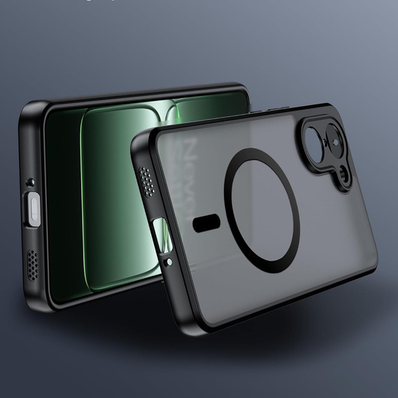 Чехол для OnePlus Nord CE5, для MagSafe, ERBORD Matt Case, чёрный