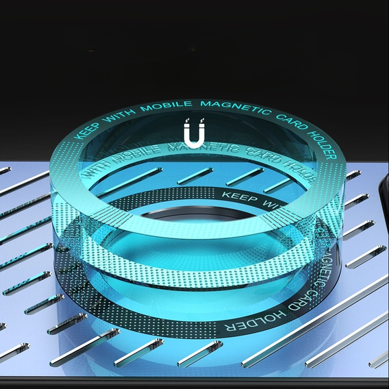 Чехол R-JUST RJ57 для iPhone 14 Plus, бронированный, для MagSafe, синий