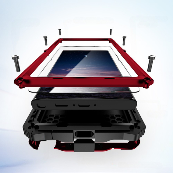 Бронированный чехол для Samsung Galaxy S25 Ultra, R-JUST, красный