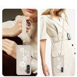 Чохол для Samsung Galaxy S23 FE, Leather Flower Card Slot, бежевий