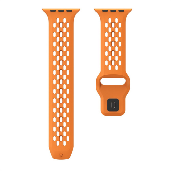 Силіконовий ремінець для Apple Watch 1/2/3/4/5/6/7/8/SE/ULTRA 42/44/45/49MM, помаранчевий