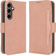 Откидной чехол для Samsung Galaxy S23 FE, Card Slot, розовый