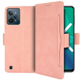 Откидной чехол для Realme C31, Card Slot, розовый