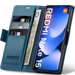 Чохол з клапаном ERBORD Glossy Litchi для Xiaomi Redmi Note 15 5G