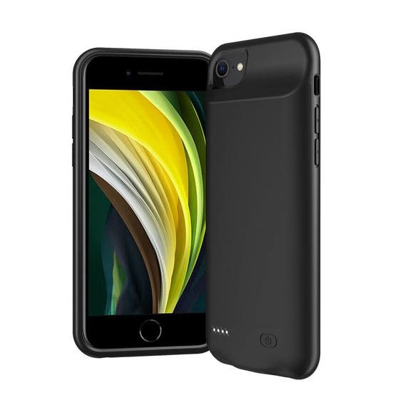 Чохол з батареєю 6000mAh до iPhone 6/6S/7/8/SE 2020/SE 2022, black