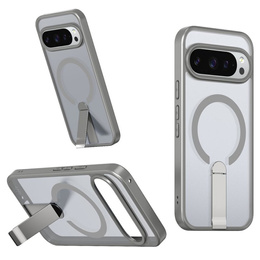 Гибридный чехол Fusion для Google Pixel 10 Pro XL, для MagSafe, с подставкой, серый