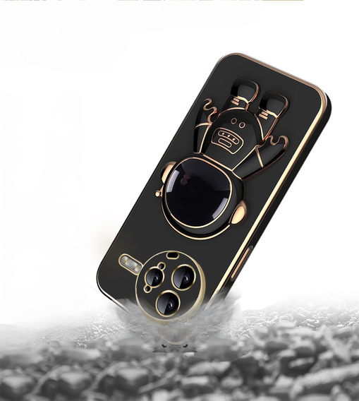 Чехол до Xiaomi Poco F7 Pro, Astronaut, чёрный