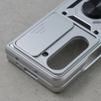 Чохол NOX Camera Slide Samsung Galaxy Z Fold5 5G, CamShield Slide, срібло