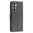 Откидной чехол для Samsung Galaxy A54 5G, Wallet Litchi Magnet, чёрный
