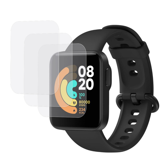 3x ERBORD Гідрогелева фольга для Xiaomi Mi Watch Lite
