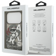 Чехол Karl Lagerfeld Liquid Glitter Choupette MagSafe для iPhone 17 Pro Max