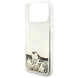 Чехол GUESS Liq. Glitter 4 Charms для iPhone 17 Pro