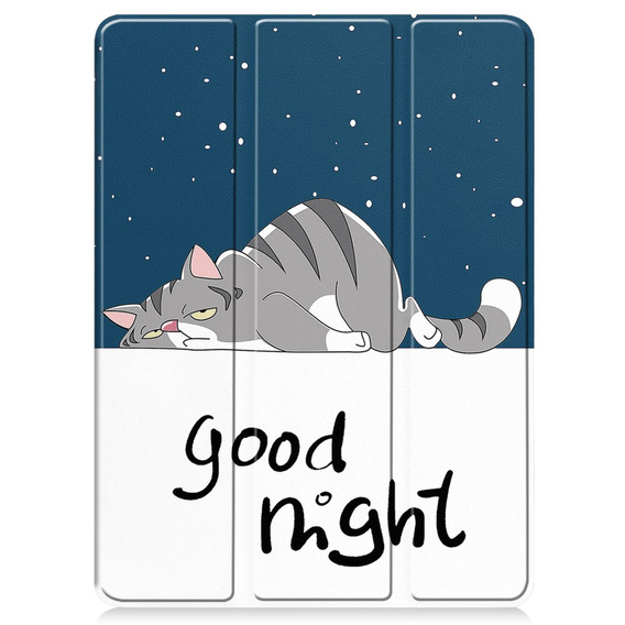 Чохол для iPad Pro 11 2024, Smartcase, sleeping cat