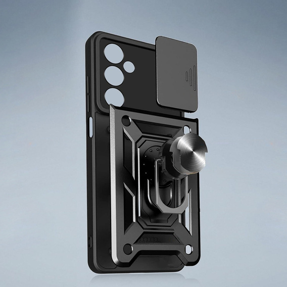 Чохол NOX Camera Slide Samsung Galaxy S25 FE, CamShield Slide, чорний