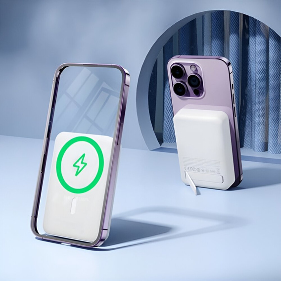 Магнитный Power Bank 10000mAh 20W для MagSafe для iPhone 12/13/14/15/16/17 Pro/Plus/Max