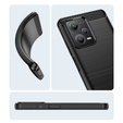 Чехол до Xiaomi Poco X5 Pro 5G, Carbon, чёрный