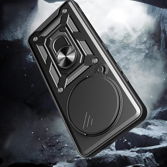 Чохол NOX Camera Slide Honor Magic 7 Lite, CamShield Slide, чорний