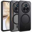 Чохол для Realme 14 Pro+ 5G, для MagSafe, ERBORD Matt Case, чорний