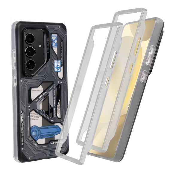 Чехол до Samsung Galaxy S24+ Plus, Suritch Full Body до MagSafe, cyber punk