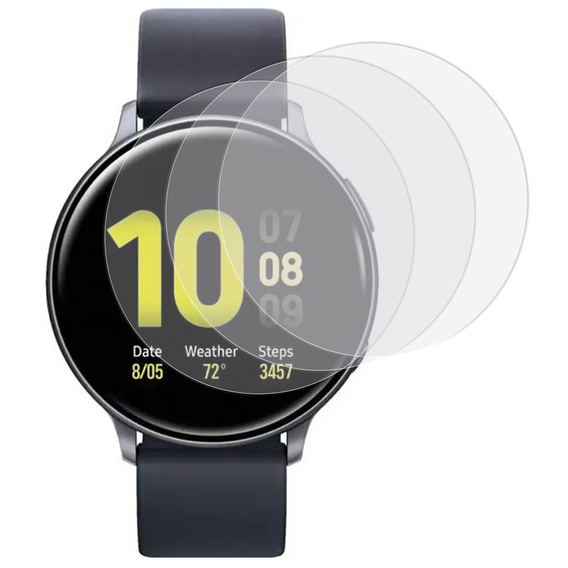3x ERBORD Гідрогелева фольга для Samsung Galaxy Watch Active 2 40mm