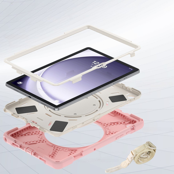 Чехол для Samsung Galaxy Tab A9+ X210 / X215 / X216B, бронированный защитный, цветной