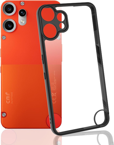 Чoхол до CMF Nothing Phone 2 Pro, Fusion Hybrid, прозорий