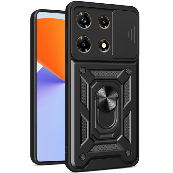 Чехол NOX Camera Slide Infinix Note 30 Pro, CamShield Slide, чёрный