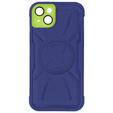 Чехол для iPhone 15, ERBORD Armor Mag, синий