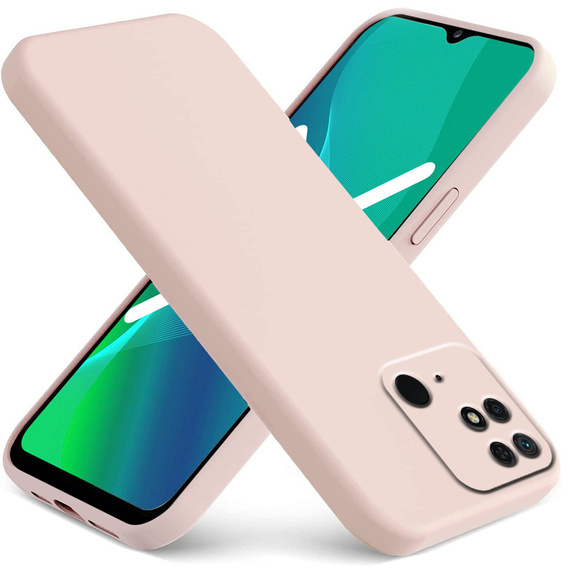 Чoхол до Xiaomi Redmi 10C, Silicone Lite, рожевий