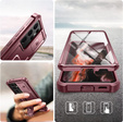 Бронированный чехол для Samsung Galaxy S21 Ultra, Dexnor Full Body, красный