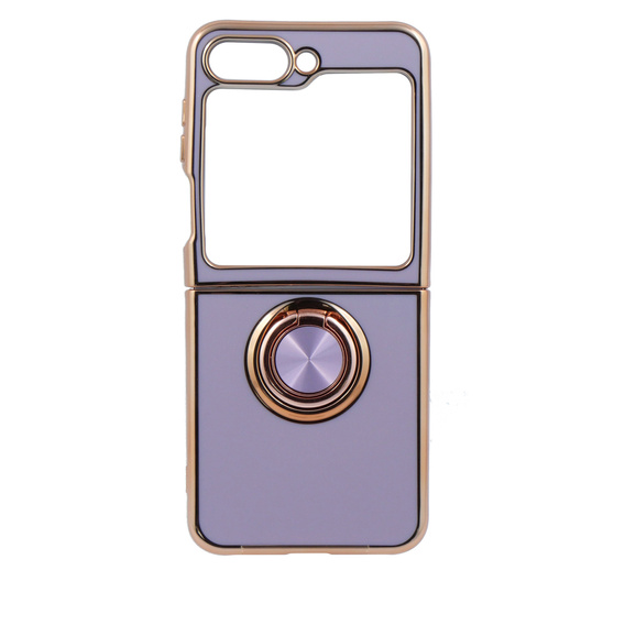 Чoхол до Samsung Galaxy Z Flip 5 5G, Electro Ring, фіолетовий