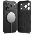 Чохол Ringke для iPhone 17 Pro Max, силіконовий магнітний MagSafe, чорний