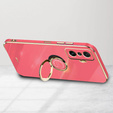 Чехол до Xiaomi POCO F4 GT, Electro Ring, красный