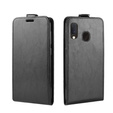 Откидной чехол для Samsung Galaxy A20E, Flip, чёрный