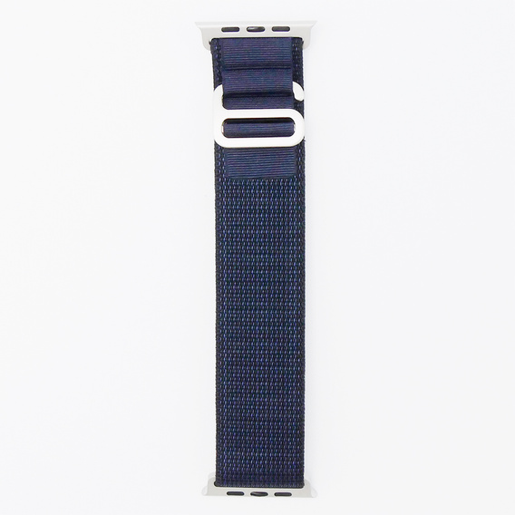 Нейлоновый ремешок для Apple Watch 1/2/3/4/5/6/7/8/SE/ULTRA 42/44/45/49 мм, темно-синий