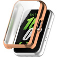 Чохол 2в1 з захисним екраном для Xiaomi Redmi Watch 3 Lite / Watch 3 Active, рожевий rose gold