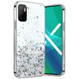 Чoхол до Xiaomi POCO M3, Glittery, прозорий