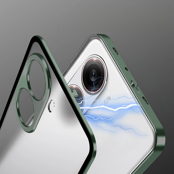 Чохол для Xiaomi Poco X7 Pro 5G, Frame Case, зелений
