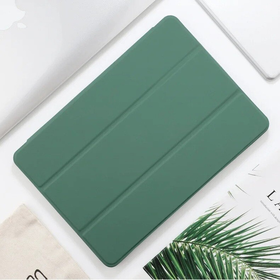Чехол для Apple iPad Air 11" 6 gen. 2024 (A2902, Smartcase с местом для стилуса, тёмно-зелёный