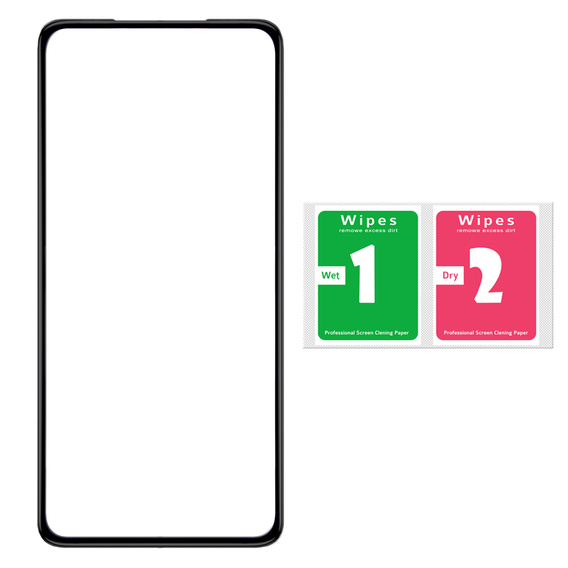 Загартоване скло Full Glue do Motorola Moto G84 5G, Black