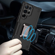 Чехол до Samsung Galaxy S22 Ultra 5G, Dual-Layer Armor, чёрный