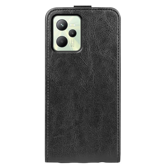 Футляр з клапаном для Realme C35, Flip, чорний