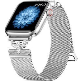 Браслет Milanese для Apple Watch 1/2/3/4/5/6/7/SE (38/40MM) - Black