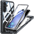 Чoхол до Samsung Galaxy S23 FE, Shockproof, з плівкою на екран, для MagSafe, чорний