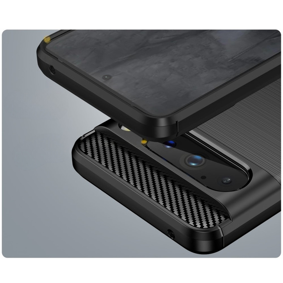 Чехол до Google Pixel 8 Pro, Carbon, чёрный
